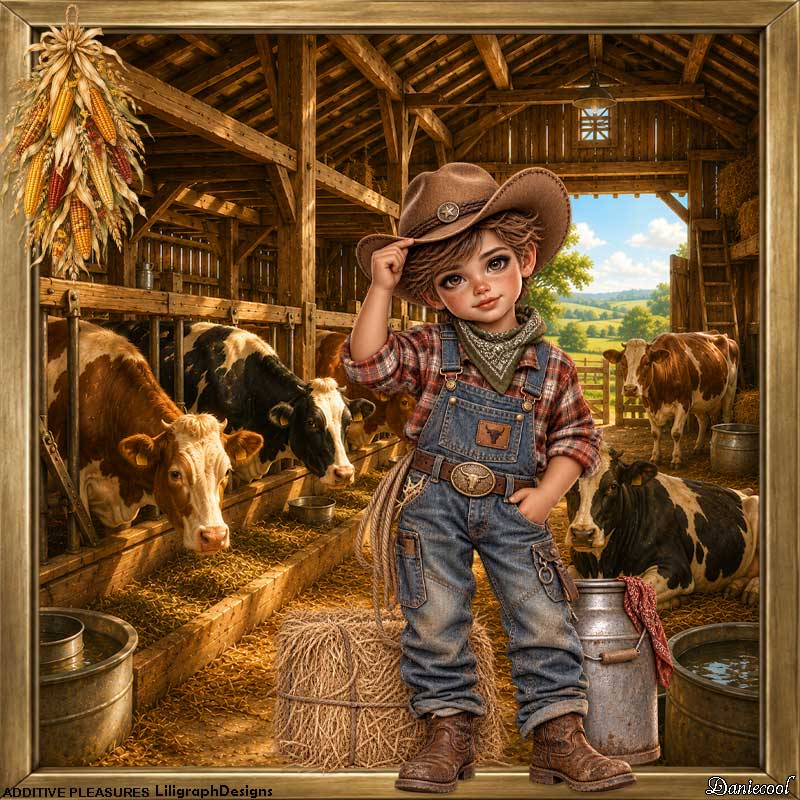 vache enfant